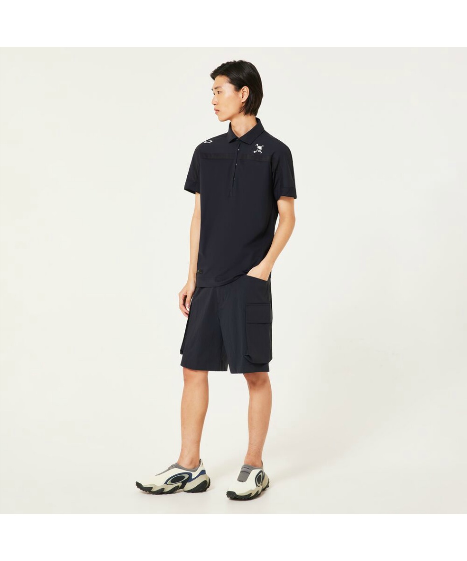デサント　ゴルフウエア　ブラック　ポロシャツ　ショート　パンツ　2025最新　M SPRING / SUMMER 2025 LOOK GUIDE - 春夏のラウンドで着たい新作