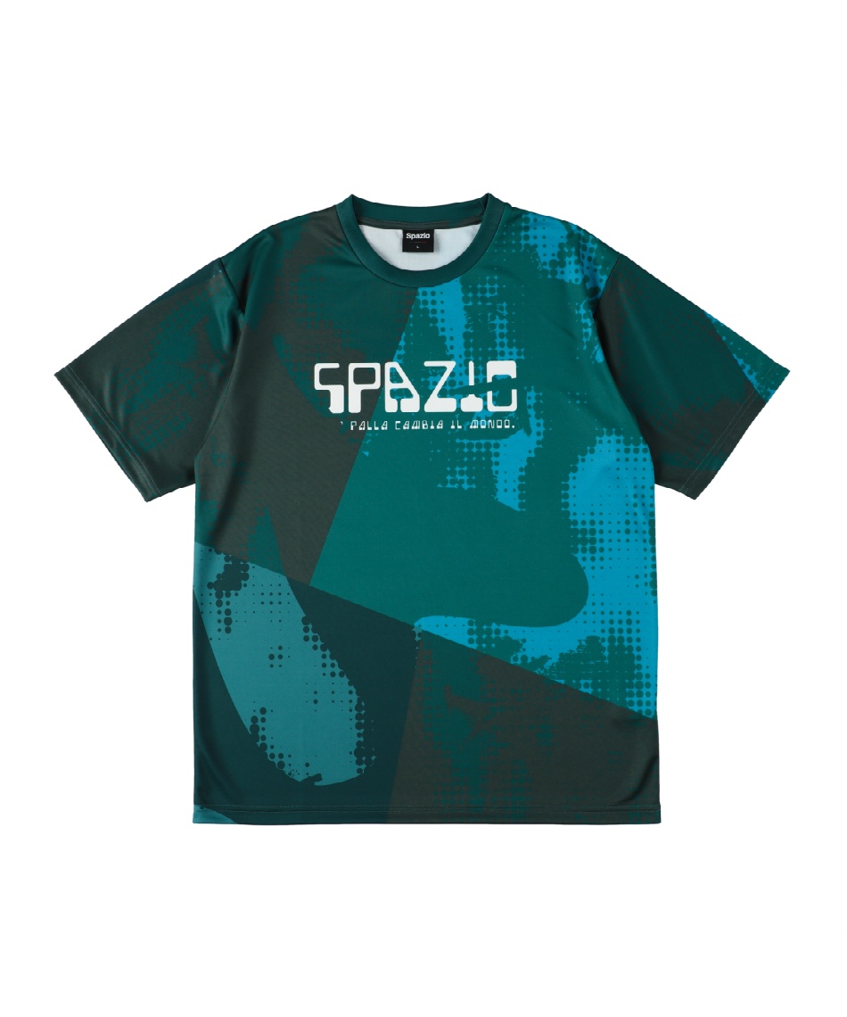 スパッツィオ(SPAZIO) サッカーウェア プラクティスシャツ 半袖 胸ロゴ
