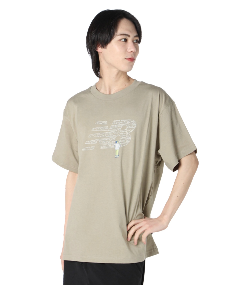 ニューバランス(new balance) Tシャツ 半袖 Chalk Board Tシャツ