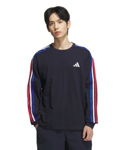 アディダス(adidas) Tシャツ 長袖 エッセンシャルズ プラス ルーズ