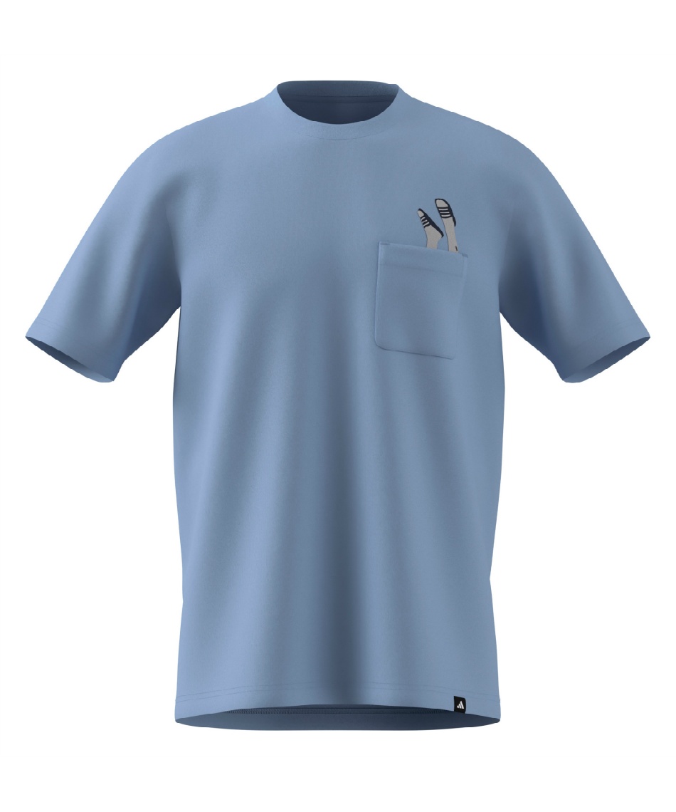 半袖Tシャツ Tシャツ 半袖 ラウンジ サンダルグラフィック 半袖ポケットTシャツ