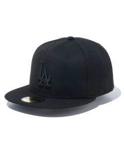 獲得ポイント57pt 5% OFF/SALE 【送料無料】ニューエラ(NEW ERA) 帽子 キャップ 59FIFTY ロサンゼルス・ドジャース ブラック×ブラック 14525224 【国内正規品】 メンズ レディース BK/BK 7