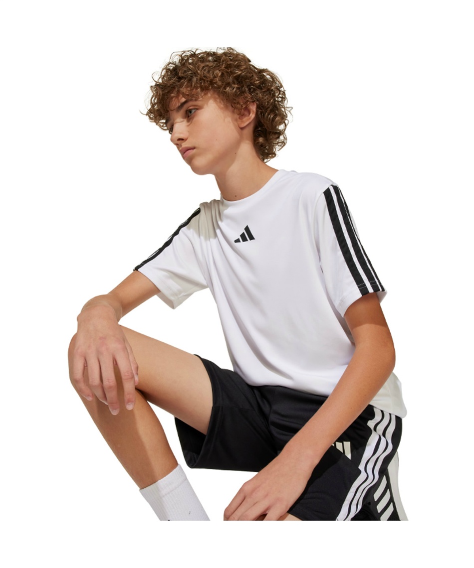 Tシャツ 半袖 トレイン エッセンシャルズ スリーストライプス