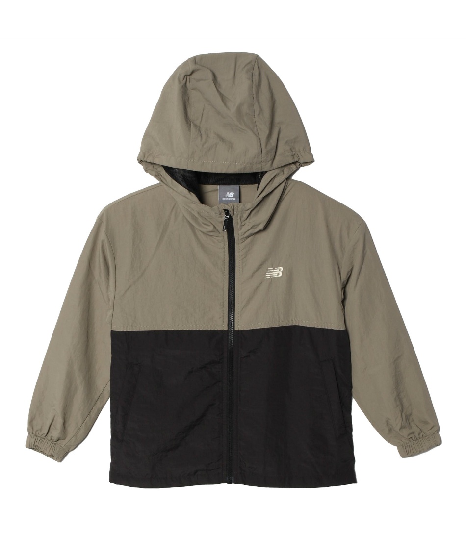New Balance フード付きレインジャケット サイズ6 ニューバランス(new balance) ウインドブレーカー ジャケット