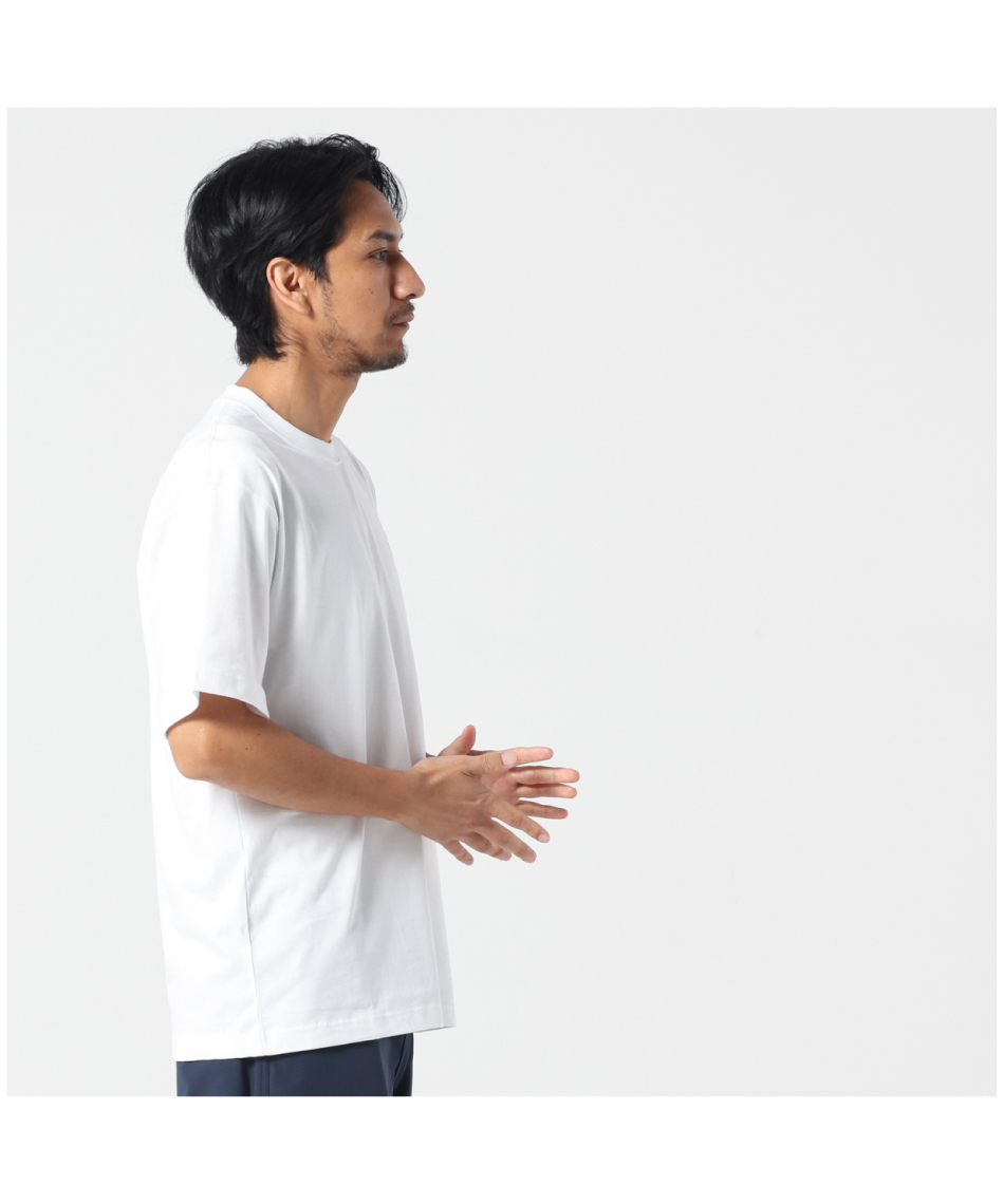 Tシャツ 半袖 ショートスリーブフラッシュドライヌプシコットンティー