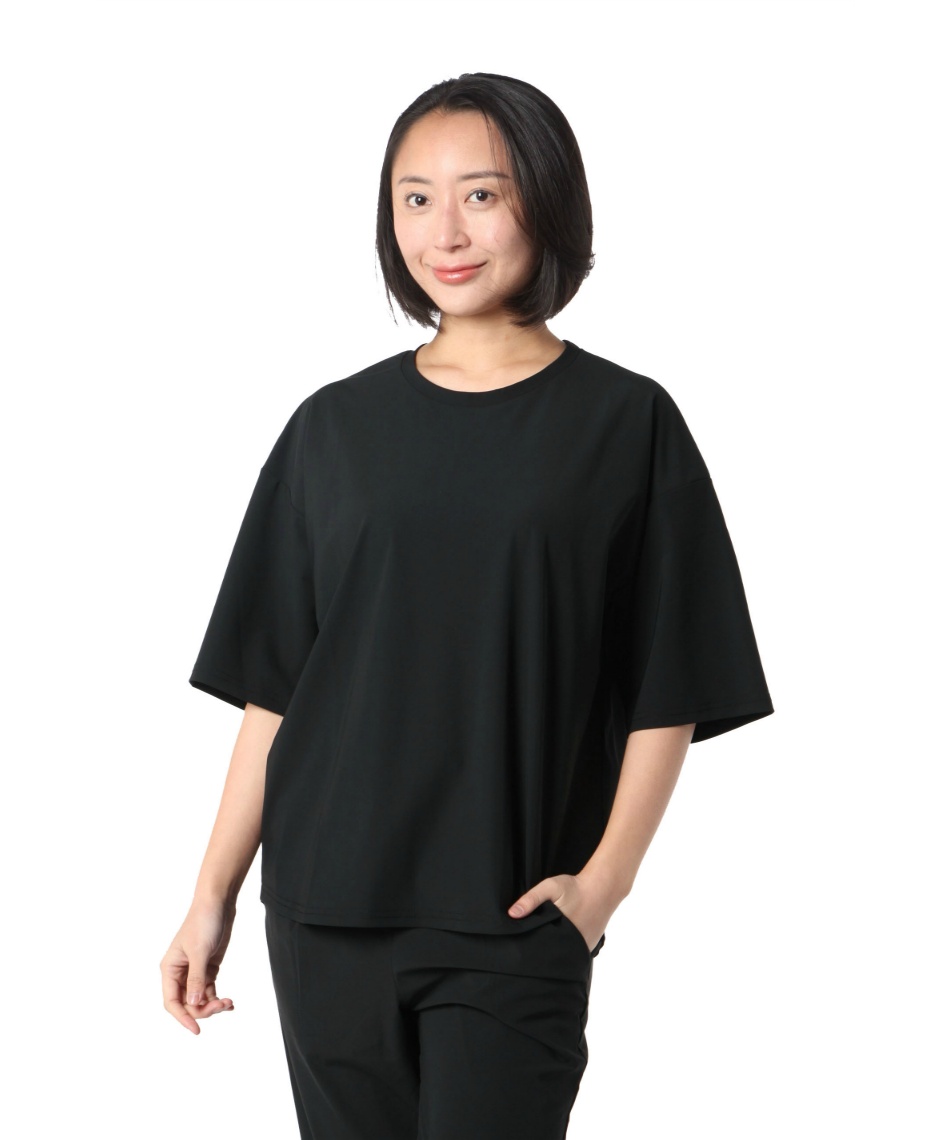 Tシャツ 半袖 冷感ナイロン汗染防止 半袖Tシャツ AL451102D031