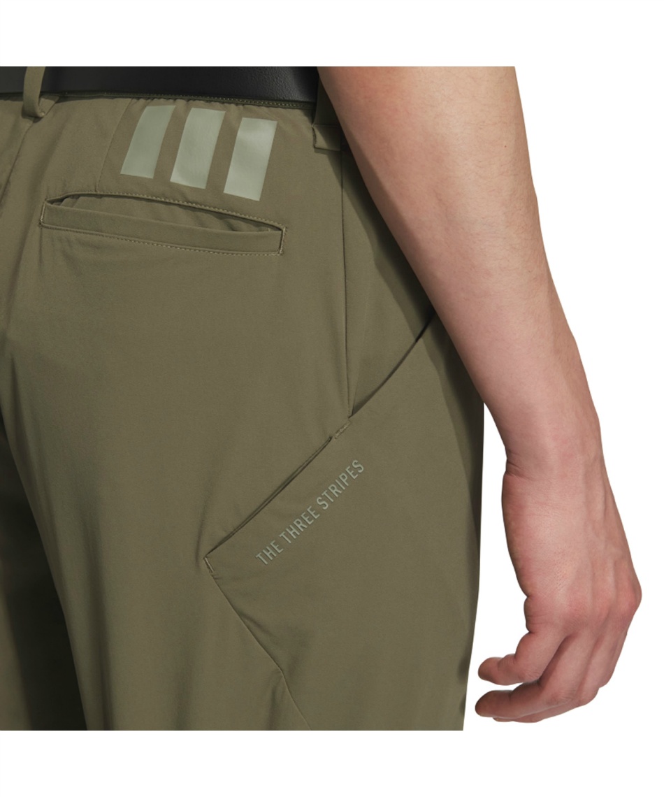 ゴルフウェア アンクルパンツ EX-Stretch active スリーストライプス