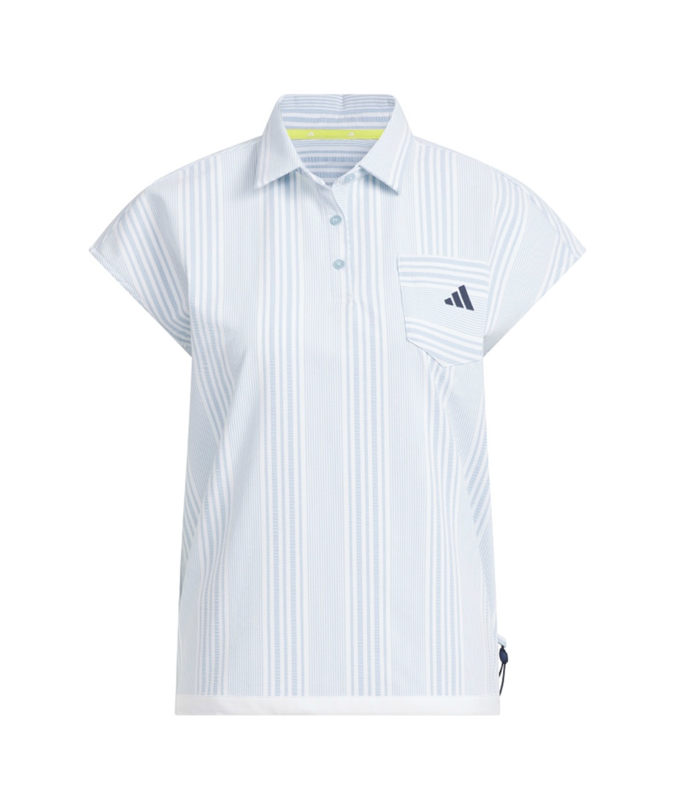 ゴルフウェア 半袖シャツ シアサッカー フレンチスリーブ シャツ