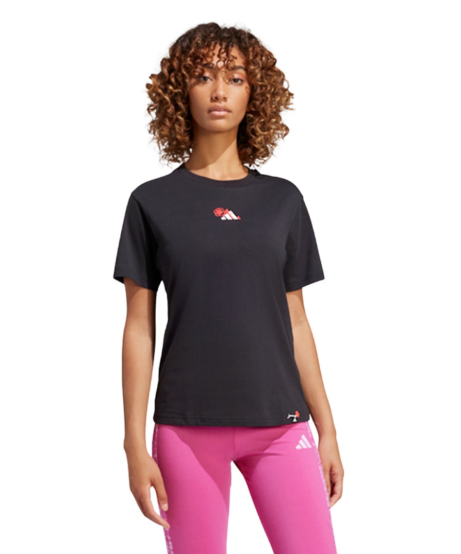 アディダス(adidas) Tシャツ 半袖 ラウンジ ミニ グラフィック半袖T