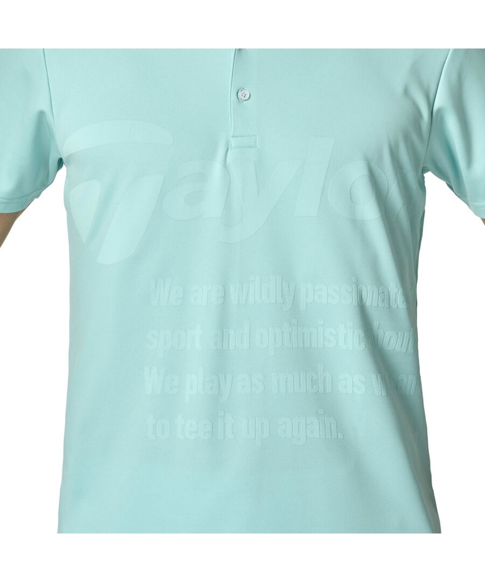 テーラーメイド(TaylorMade) 半袖 ポロシャツ フロントビッグロゴS/S