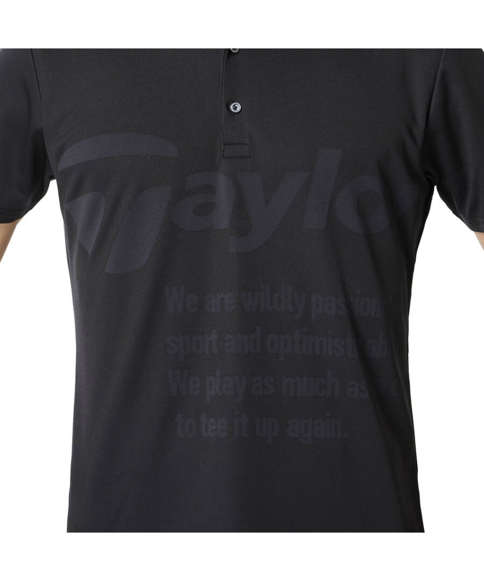 テーラーメイド(TaylorMade) 半袖 ポロシャツ フロントビッグロゴS/S