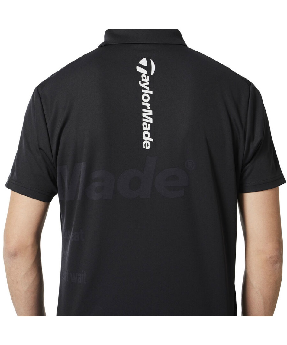 テーラーメイド(TaylorMade) 半袖 ポロシャツ フロントビッグロゴS/S