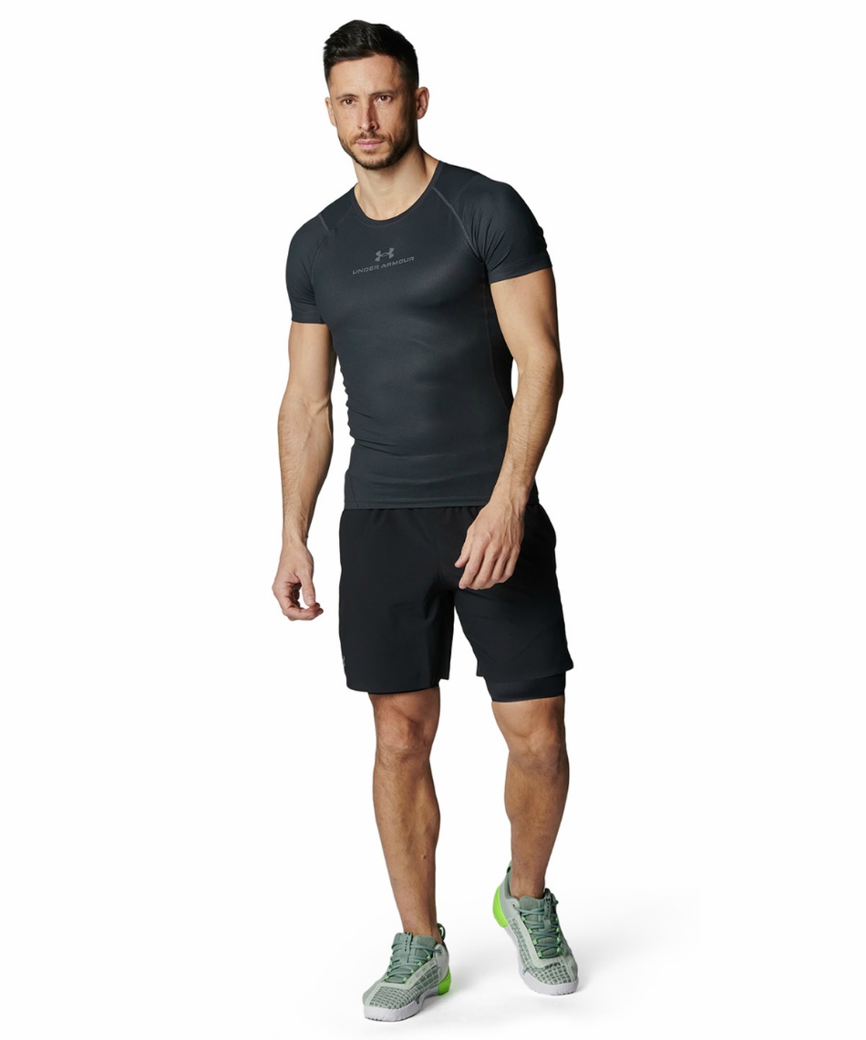 アンダーウェア 半袖 UA ISO-CHILL VENT COMPRESSION SHORT