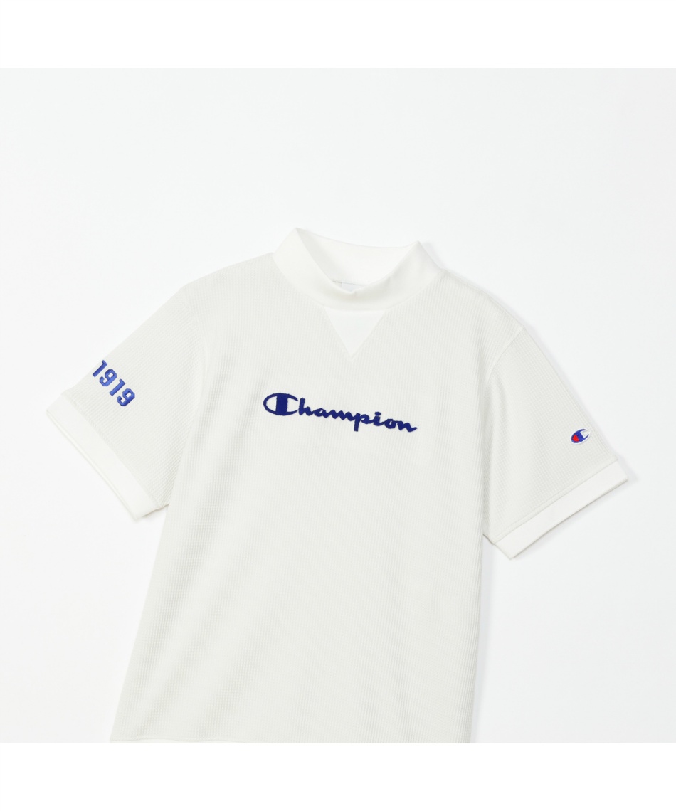 チャンピオン(Champion) ゴルフウェア 半袖シャツ MOCK NECK