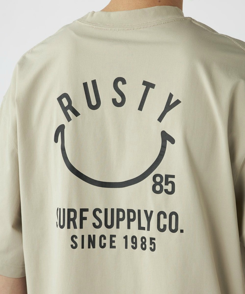 ラッシュガード 半袖 水陸両用 ペアテックス バッグニコちゃんロゴ