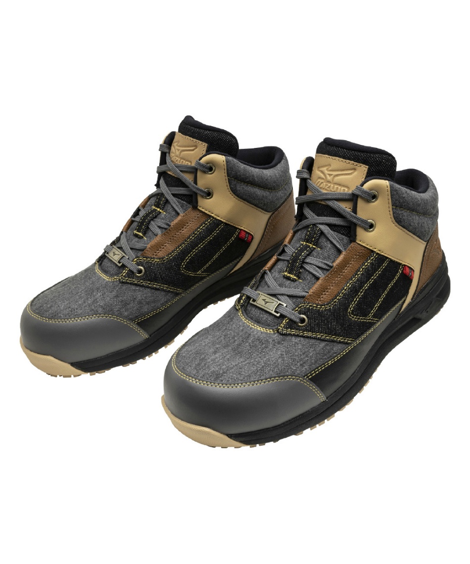 ミズノ(MIZUNO) 安全靴 オールマイティLS2 11M DENIM F1GA2516 【ご