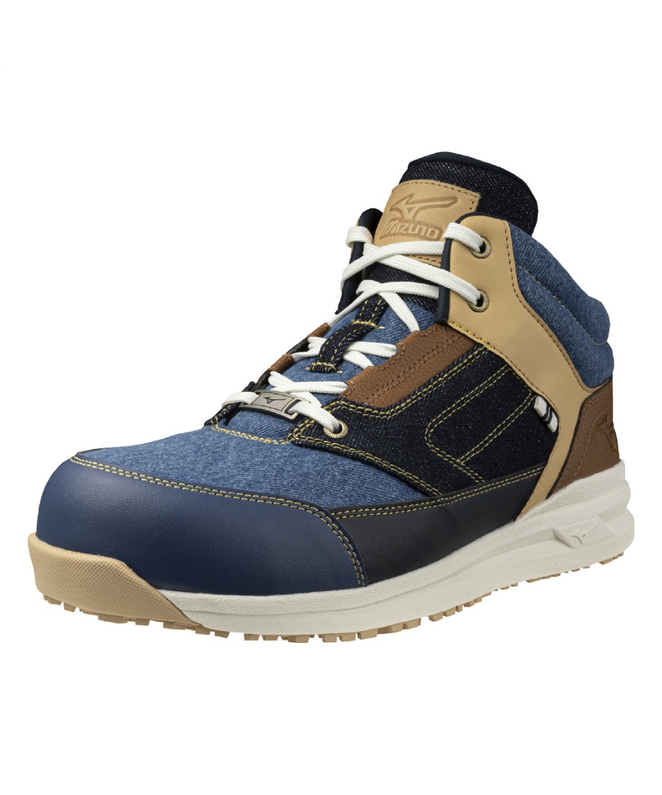 ミズノ(MIZUNO) 安全靴 オールマイティLS2 11M DENIM F1GA2516 【ご