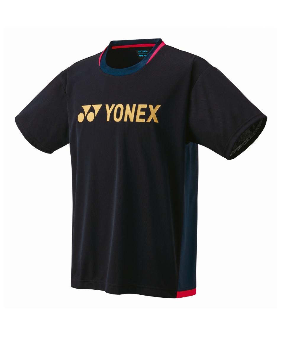 YONEX バドミントンTシャツ 2017年日本代表着用モデル O ブラック apworld_yob23170