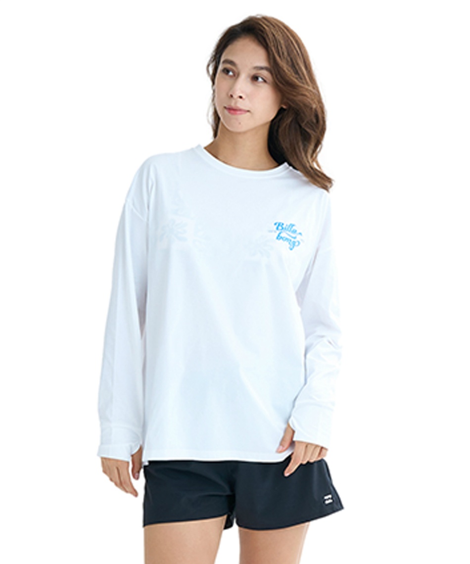 l|Cg54pt 22% OFF^SALE yzr{(BILLABONG) bVK[h  LSbVK[h BF01C853 yKiz fB[X WHT M