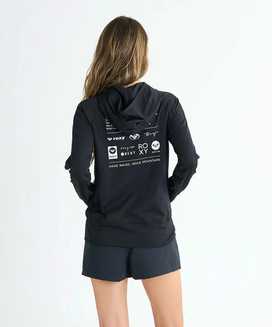 ラッシュガード 長袖 HISTORICAL LOGO HOODIE ウィメンズ ラッシュ