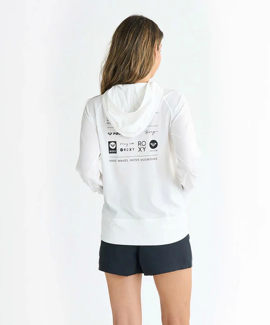 ラッシュガード 長袖 HISTORICAL LOGO HOODIE ウィメンズ ラッシュ