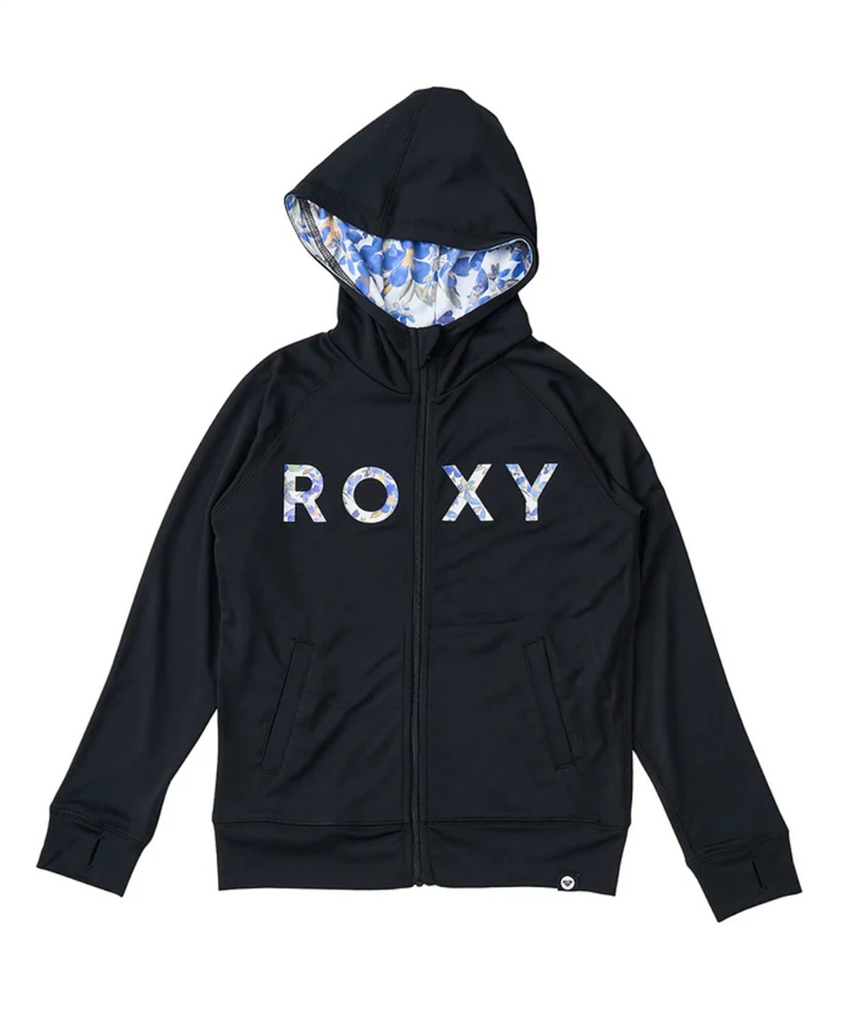 l|Cg46pt 30% OFF^SALE LV[(ROXY) bVK[h  MINI ARTSY FLORAL LOGO PARKA LbY bVK[h TLY251105 yKiz WjA BLK 130