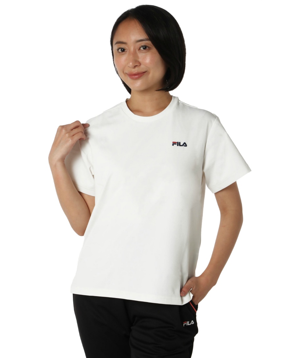 フィラ(FILA) Tシャツ 半袖 ワンポイントロゴ 半袖機能Tシャツ