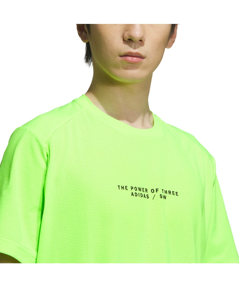 Tシャツ 半袖 ADPTN レギュラーフィット カラットメッシュ半袖Tシャツ