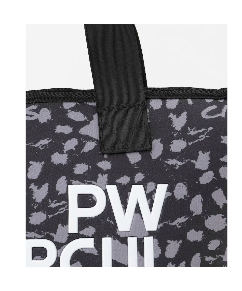 ピーダブリュサーキュラス(PW CIRCULUS) ラウンドバッグ PW ロゴ