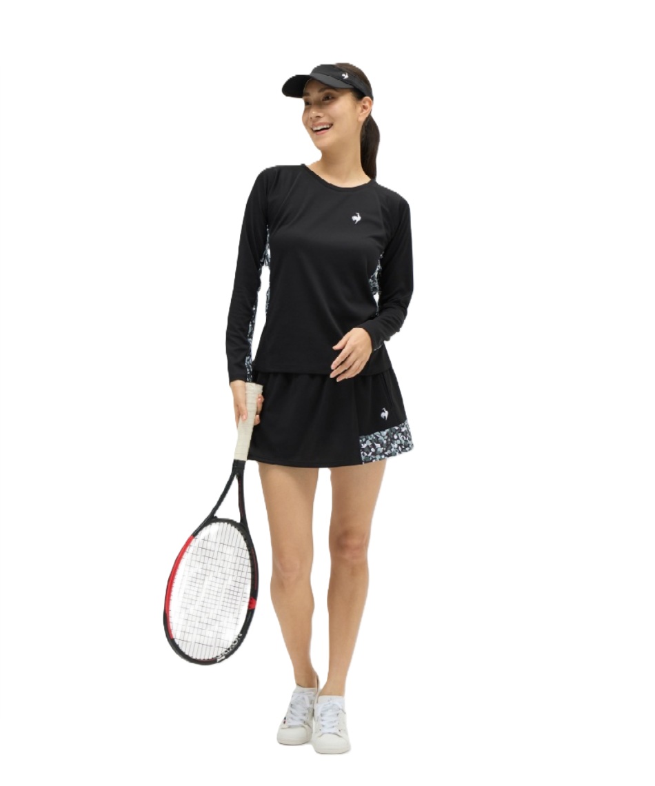 ビヨンボルグ　テニスウェア　長袖トップス、スコート　2点 ルコックスポルティフ(le coq sportif) テニスウェア スコート