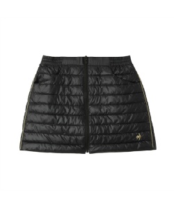 獲得ポイント80pt 20% OFF/SALE 【送料無料】ルコックスポルティフ(le coq sportif) テニスウェア スコート パディングスコート LN5FSK90L レディース BK L