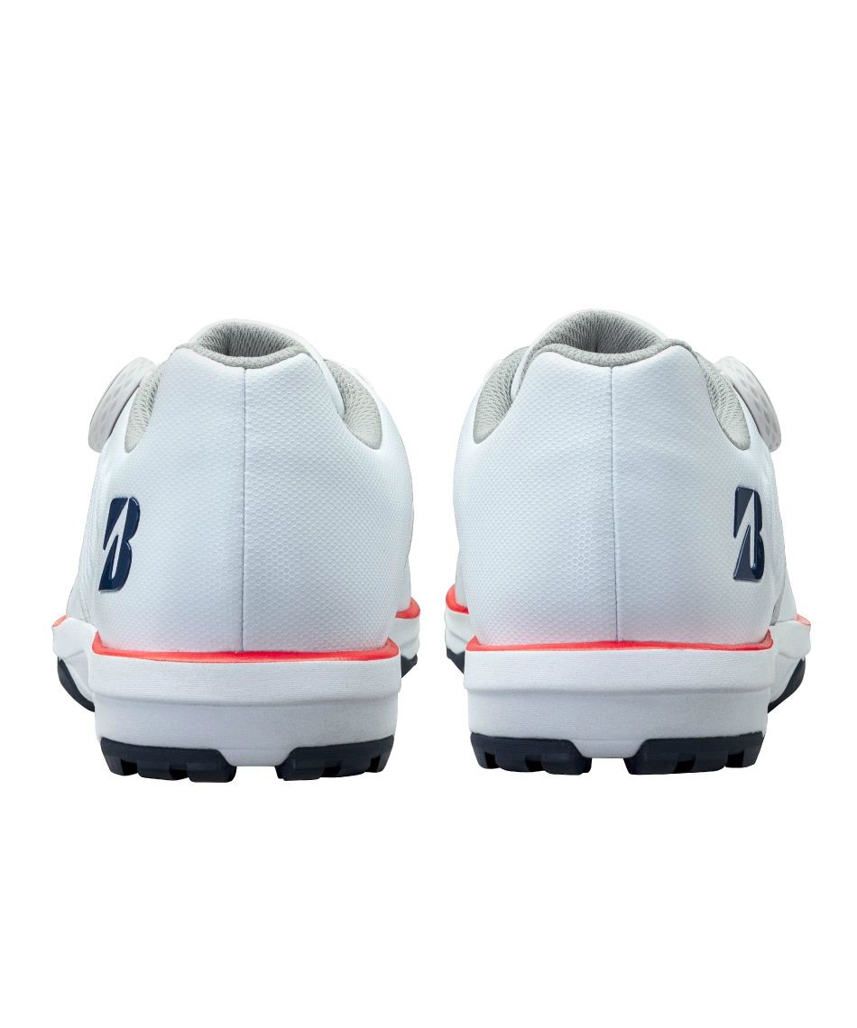 BRIDGESTONE ゴルフシューズ ホワイト/ネイビー 最軽量シューズ！【 BRIDGESTONEゴルフシューズ 】ゼロスパイク