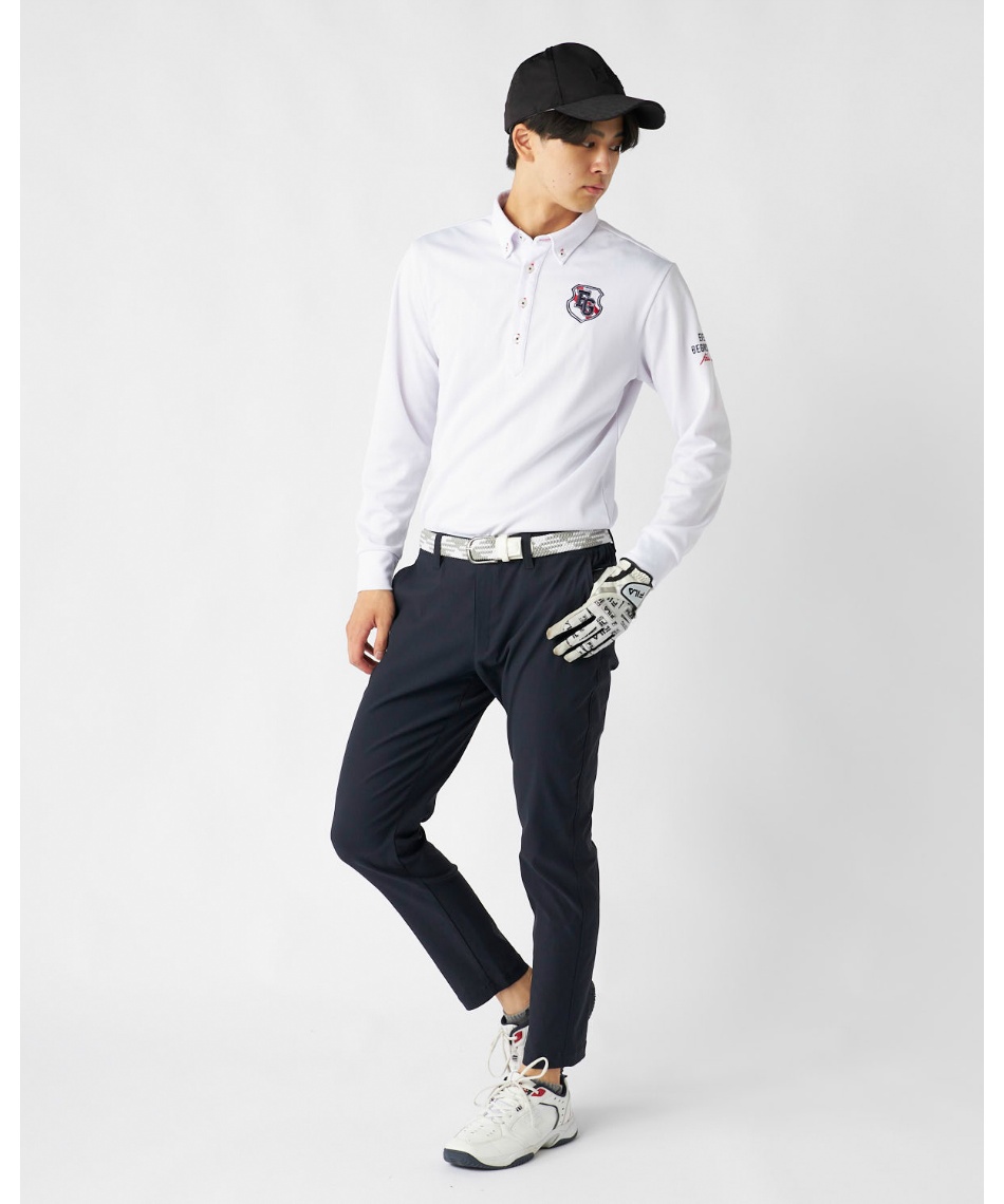 ゴルフウェア ロングパンツ ツイル9分丈テーパードパンツ 785-300