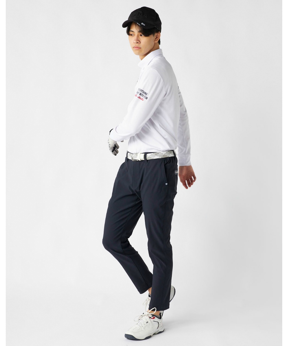 ゴルフウェア ロングパンツ ツイル9分丈テーパードパンツ 785-300