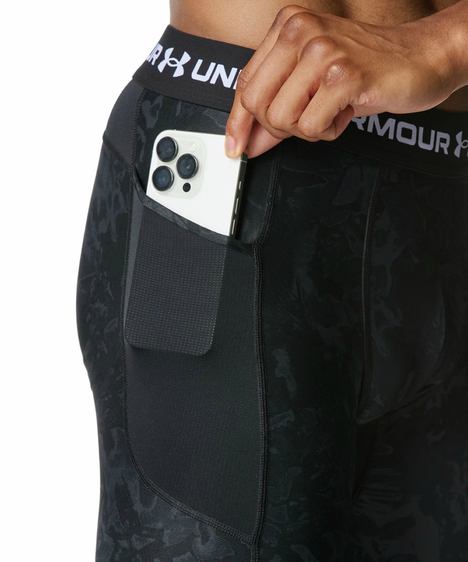 加圧ウェア アンダーアーマー(UNDER ARMOUR) ロングタイツ UA HEATGEAR CAMO