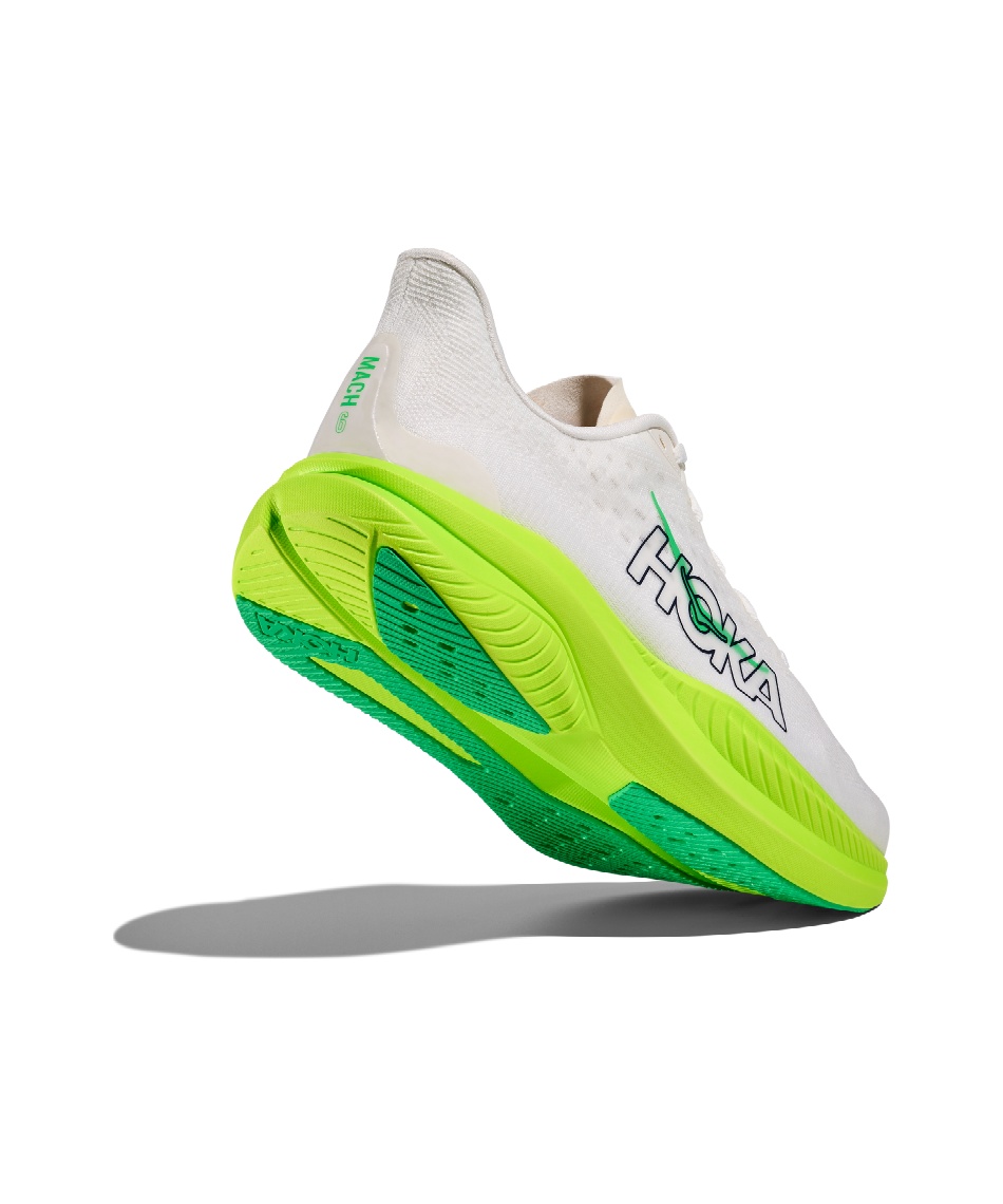 HOKA マッハ6 26センチ　箱付き ホカ（HOKA）（メンズ）ランニングシューズ マッハ6 ホワイト オレンジ