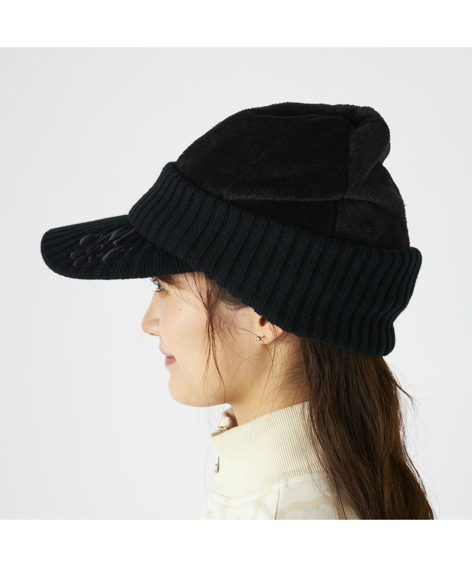 マリクレール(marie claire) ゴルフ キャップ ファーニットキャップ