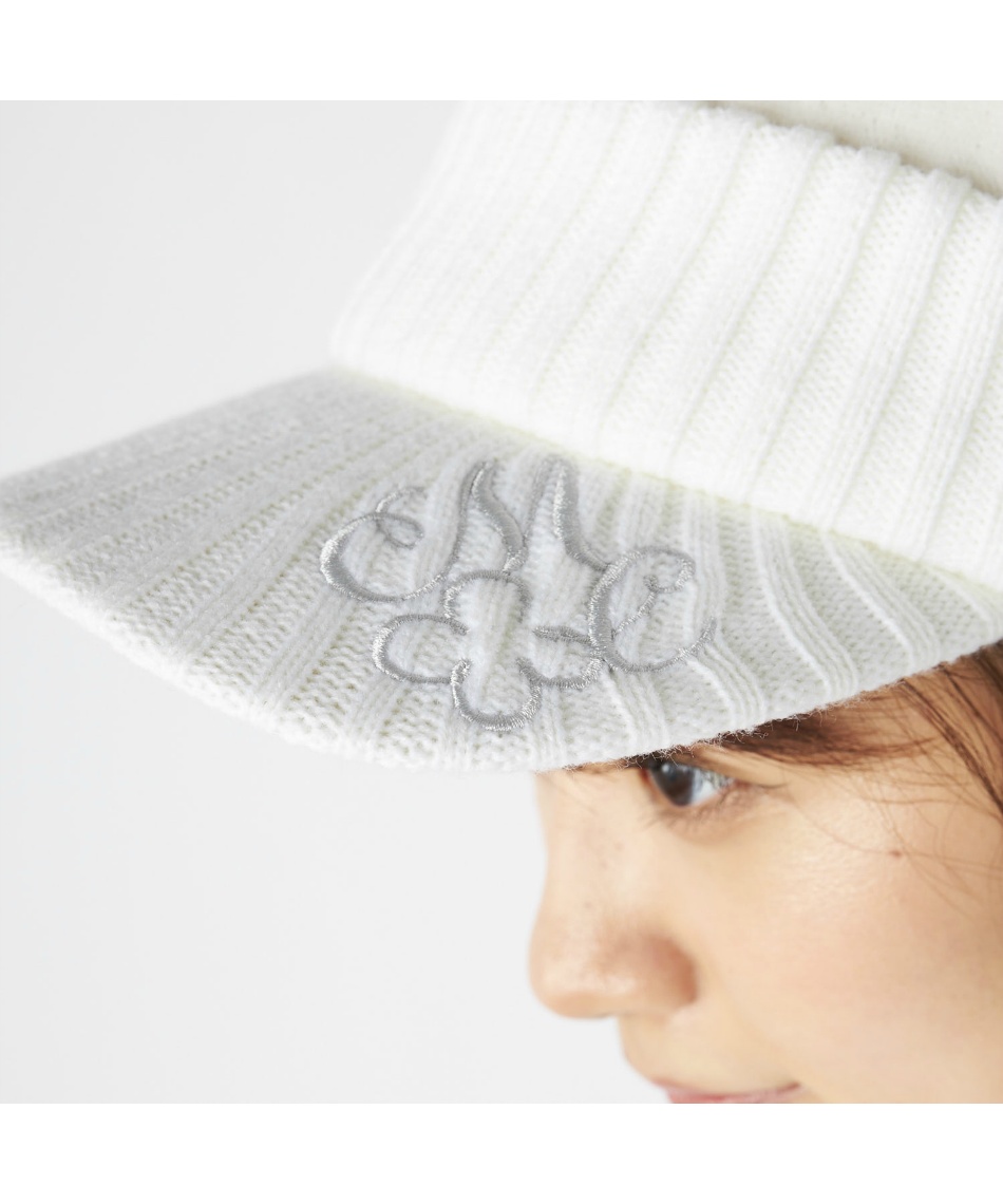 マリクレール(marie claire) ゴルフ キャップ ファーニットキャップ