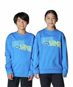 l|Cg45pt 8% OFF^SALE A_[A[}[(UNDER ARMOUR) XEFbgg[i[ UA ARMOUR FLEECE OVERLAY WORDMARK CREW 6007815-402 WjA 402 130