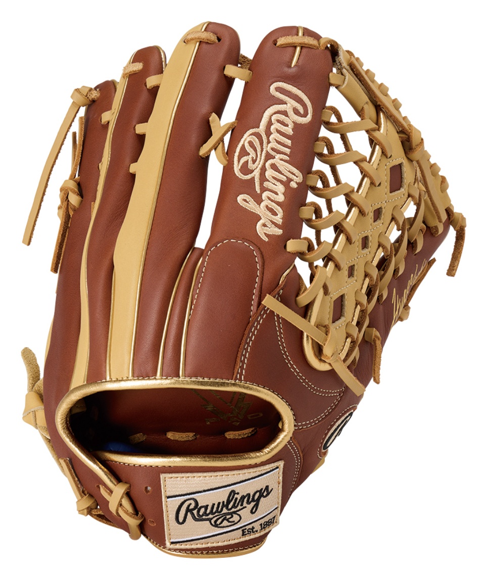 Rawlings 軟式グローブ キャメル ローリングス(Rawlings) 野球 一般軟式グローブ 外野手 軟式ハイパーT