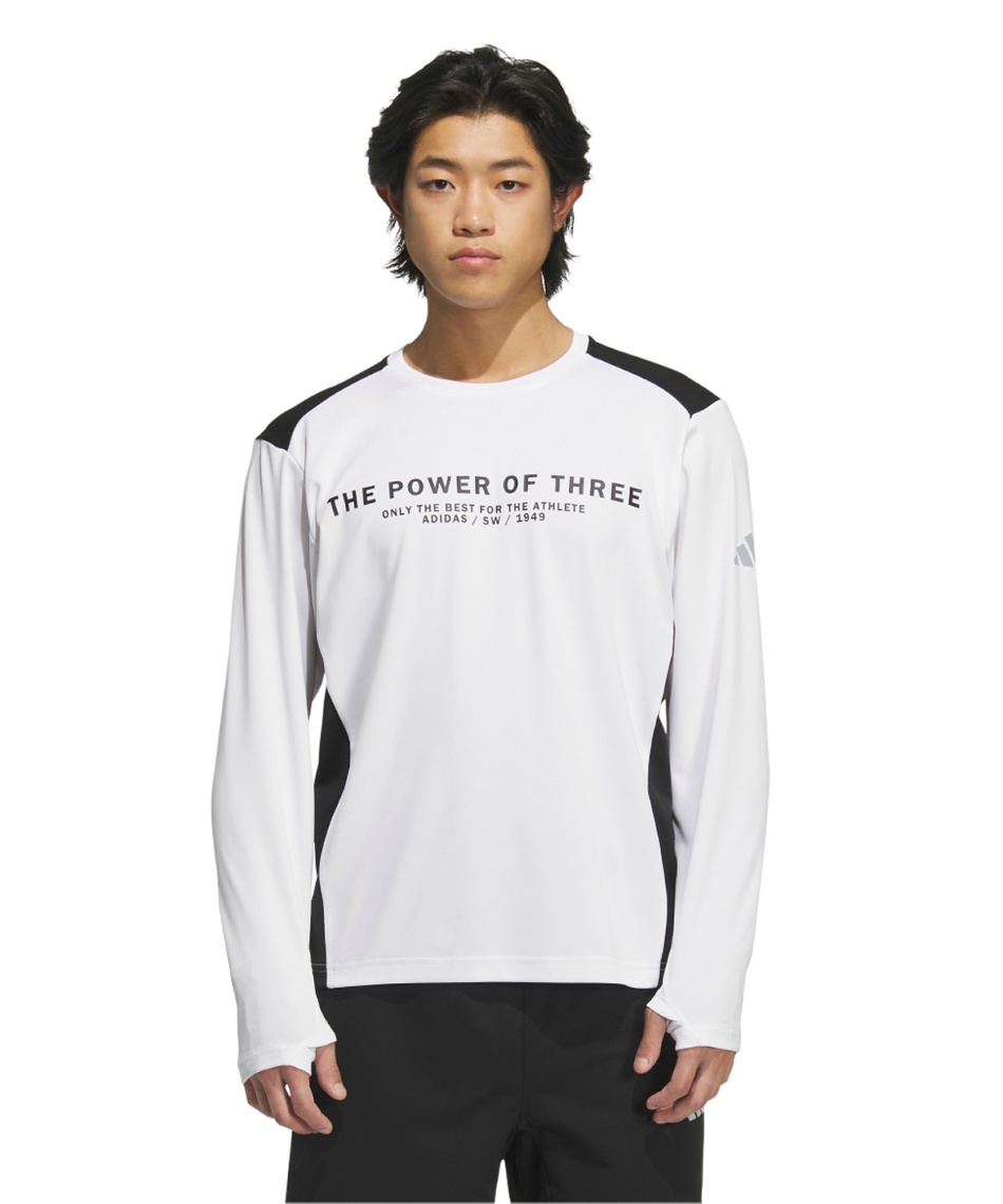 アディダス(adidas) スポーツウェア 長袖 M ADPT LS Tシャツ KA1244