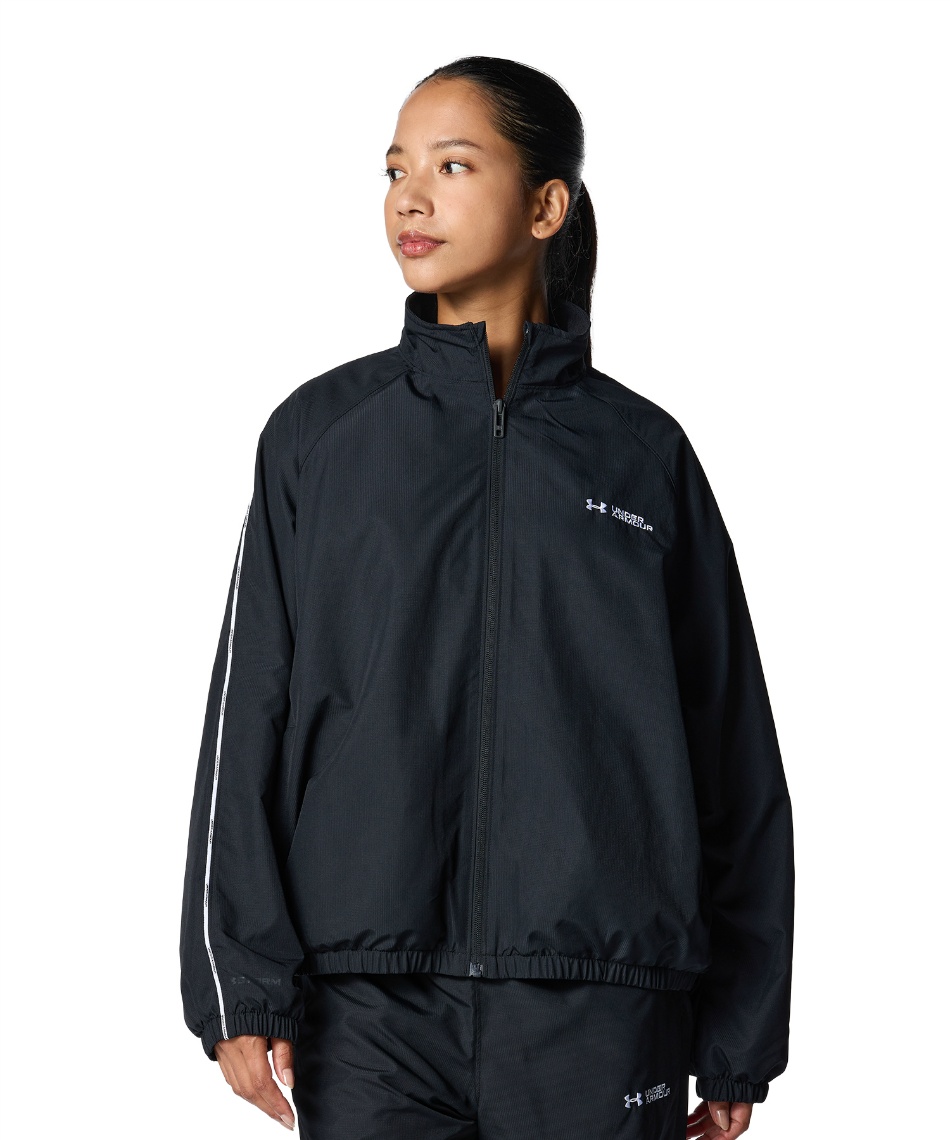 ウインドブレーカー ジャケット UA TRICOT LINER WOVEN HOODIE 6007721