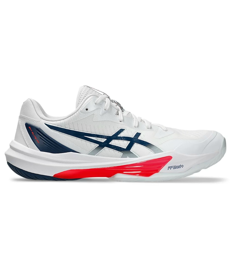 アシックス　バレーボール シューズ SKY ELITE FF 3 スカイエリート SKY ELITE FF MT 3 | WHITE/DOLPHIN GREY | メンズ インドア