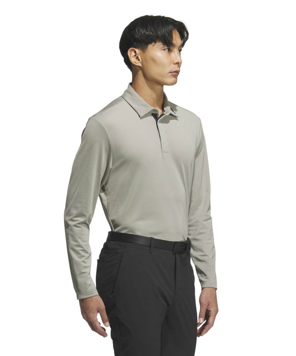 アディダス(adidas) ゴルフウェア ポロシャツ 長袖 アディゼロ