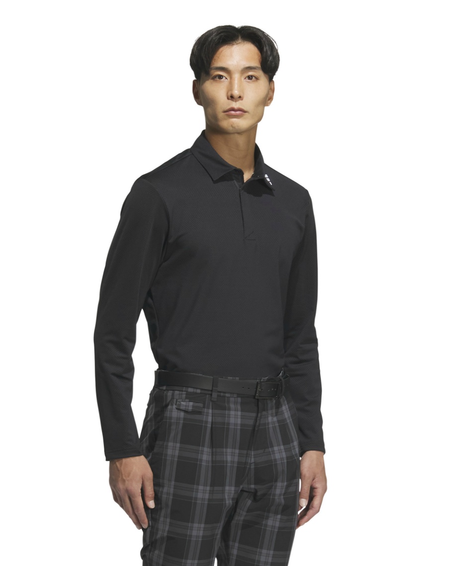 アディダス(adidas) ゴルフウェア ポロシャツ 長袖 アディゼロ