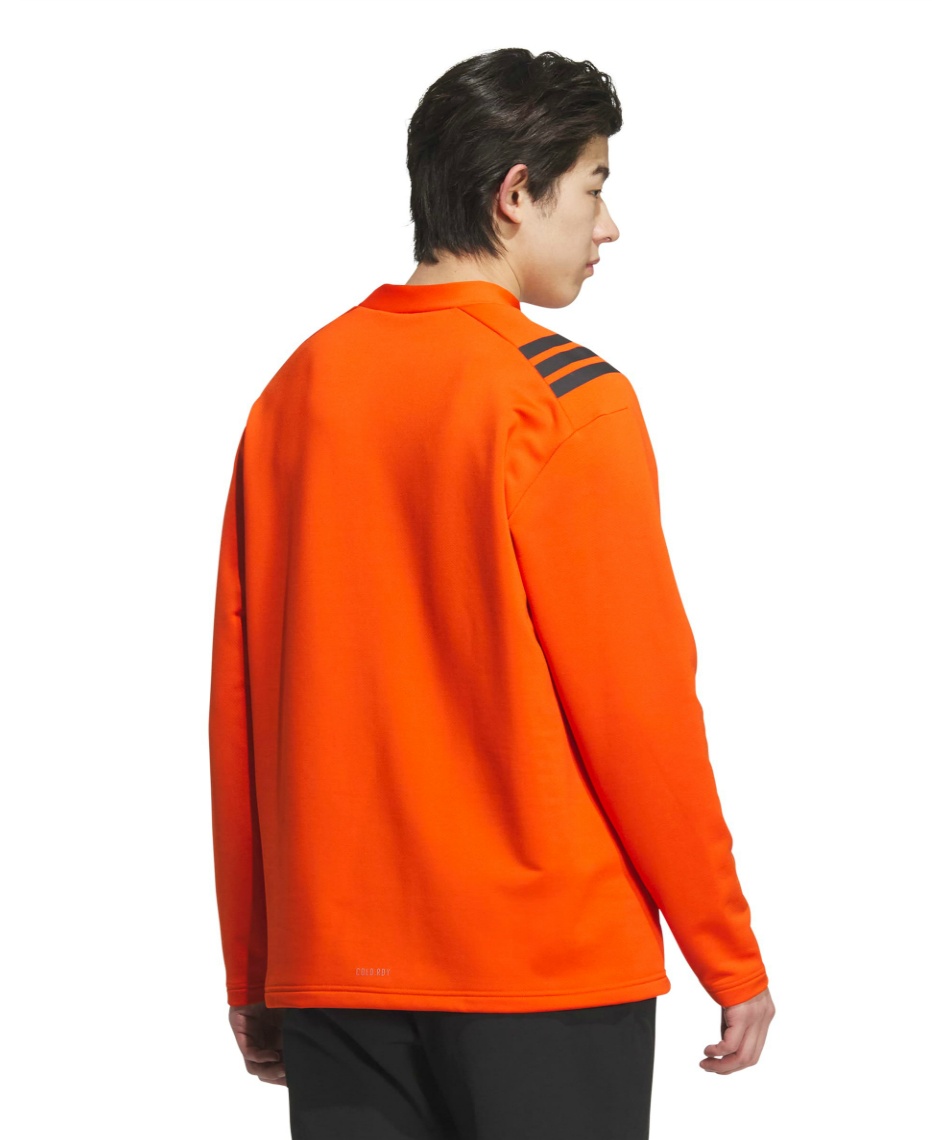 ゴルフウェア 長袖シャツCOLD .RDY スリーストライプス 長袖モック