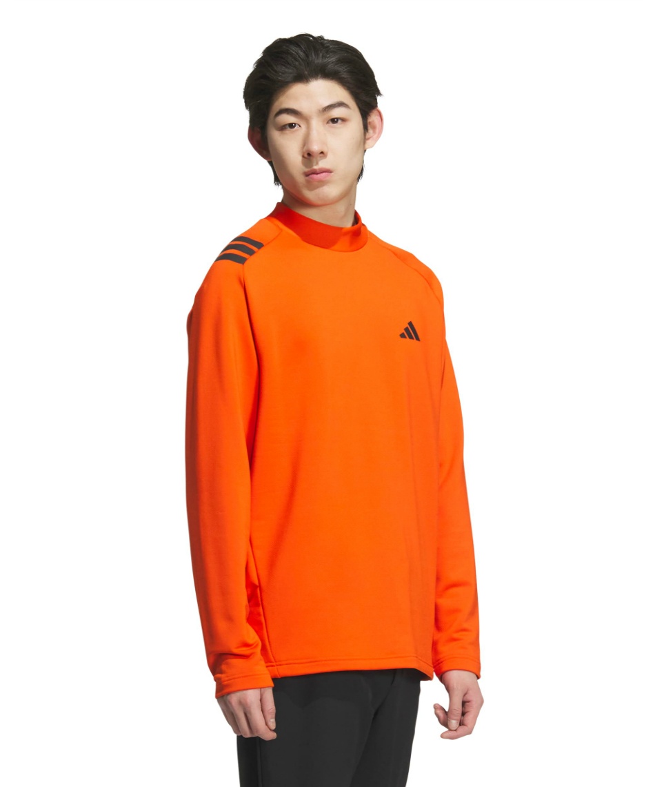 ゴルフウェア 長袖シャツCOLD .RDY スリーストライプス 長袖モック