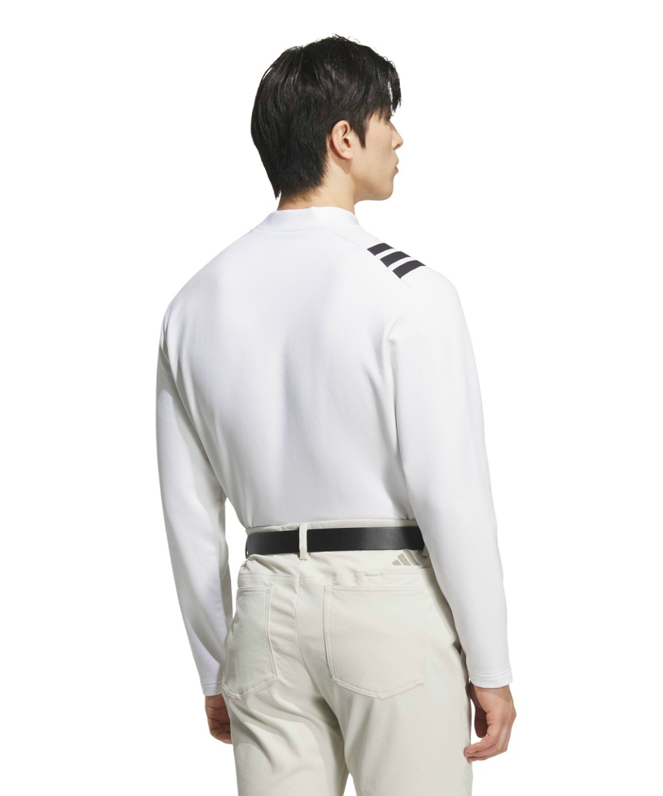 ゴルフウェア 長袖シャツCOLD .RDY スリーストライプス 長袖モック