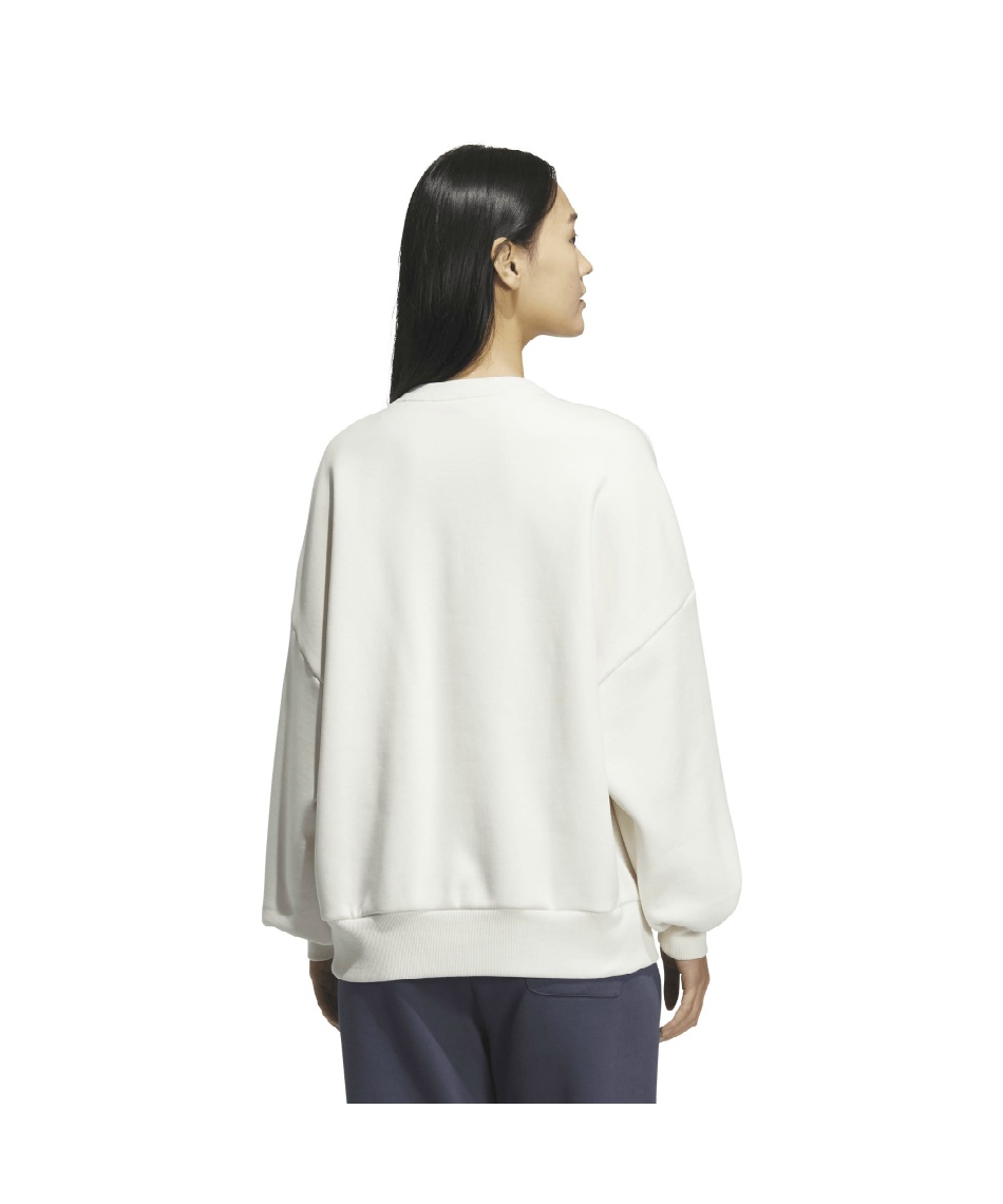 アディダス Ｗ　ＶＥＲ　裏起毛　クルースウ　ェット トレーニングウエア スウェットシャツ TA374-KA0972 アディダス(adidas) スウェットトレーナー VER 裏起毛 クルー