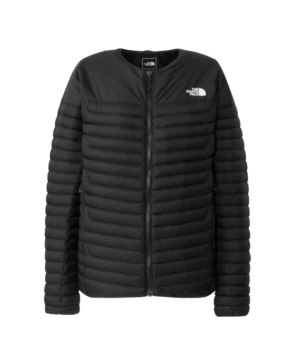美品✨ ノースフェイス ダウン サンダーラウンドネックジャケット 軽量 黒 S ザ・ノース・フェイス(THE NORTH FACE) ダウンジャケット サンダー